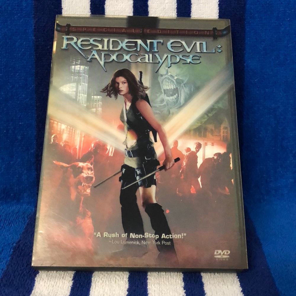 Resident Evil: Apocalypse DVD, 2004, 2-Disc Set, Special Edition VG Horror